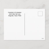 バッファロープレイド白黒秋 シーズンポストカード (裏面)