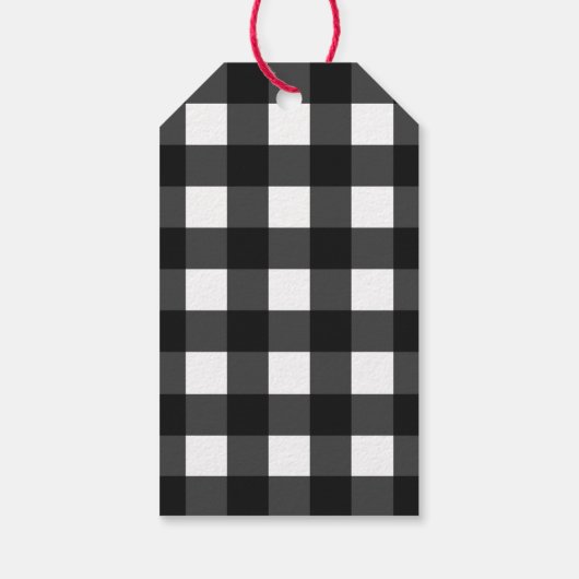 バッファロープレイド自家製ラブフードハート ギフトタグ (裏面)