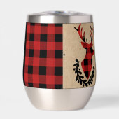 バッファロープレイド赤素朴い牡鹿 (正面)