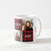 バッファロープレイド3写真とメッセージ コーヒーマグカップ (正面右)