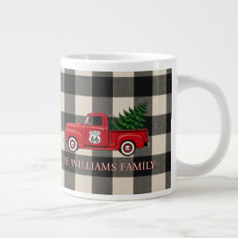 バッファロープレイド クリスマスコーヒー ルート66 ジャンボコーヒーマグカップ