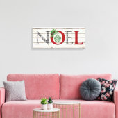バッファロープレイドNOEL、Peace Canvas Print キャンバスプリント (インサイチュ (リビング))