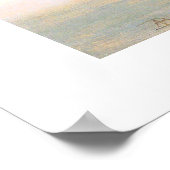 バッファローヘッドアートアルバート・ビエルシュタット絵画・ビソン ポスター (角)