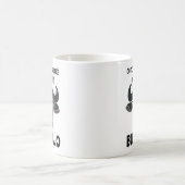 バッファローヘッドバイソン動物バッファロー コーヒーマグカップ (中央)