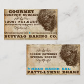 バッファローベーキング名刺 名刺 (正面/裏面)