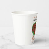 バッファローホットチキンウィングウィング食べ物の競争 紙コップ (右)