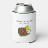 バッファローホットチキンウィングウィング食べ物の競争 缶クーラー (缶裏面)