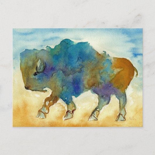 バッファローポストカード ポストカード (正面)