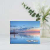 バッファローメインライトハウスバッファロー – New York Postcar シーズンポストカード (スタンド正面)