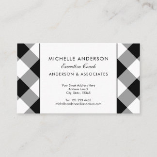 バッファローモダンプ企業のライド白黒 名刺