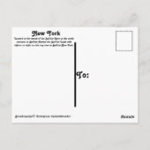 バッファローライトハウス ポストカード (裏面)