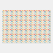 バッファローラッピング紙フラットシートセット3 ラッピングペーパーシート (正面2)