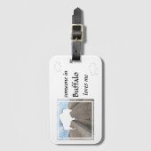 バッファローラブ21荷物タグ ラゲッジタグ (正面縦)