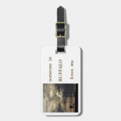 バッファローラブ4ラゲッジタグ ラゲッジタグ (正面縦)