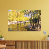 バッファローリバーキャンバスを横断する キャンバスプリント (インサイチュ (リビング))