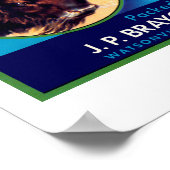 バッファローリンゴ ポスター (角)