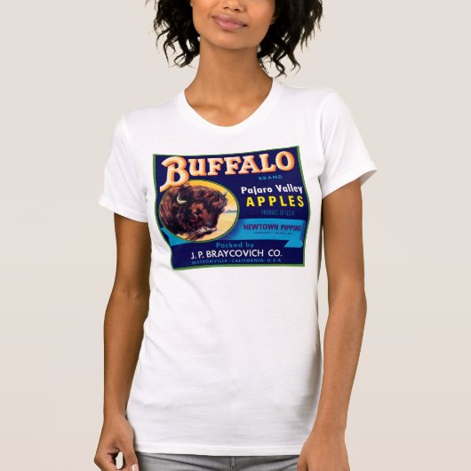 バッファローリンゴ Tシャツ (正面)