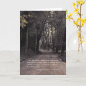 バッファローロードの曲げ – シェークスピア引用文 カード (黄色い花)