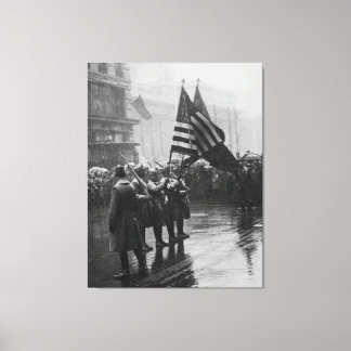 バッファロー兵士367番目のアフリカ系米国歩兵 キャンバスプリント