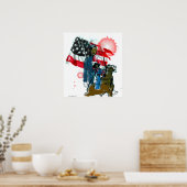 バッファロー兵 ポスター (キッチン)