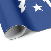 バッファロー国旗(ニューヨーク市州) ラッピングペーパー (ロールコーナー)