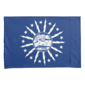 バッファロー国旗(ニューヨーク市州) 枕カバー (正面右)