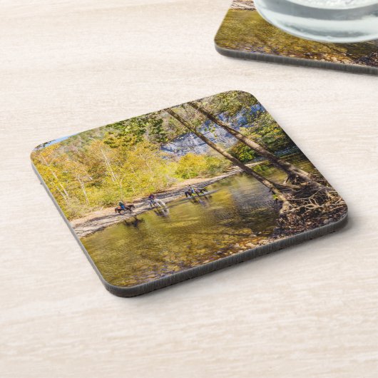 バッファロー川コースターセットを渡る コースター (左側)