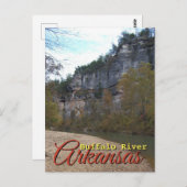 バッファロー川、アーカンソー旅行写真 ポストカード (正面/裏面)