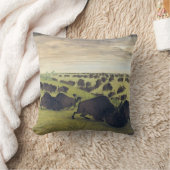 バッファロー戦 クッション (ブランケット)