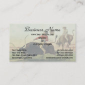 バッファロー法案：ステア1889ヴィンテージ西 名刺 (正面)