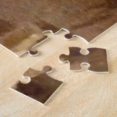 バッファロー狩り先住民アメリカンハンターズ ジグソーパズル (側面)