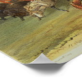 バッファロー狩り ポスター (角)