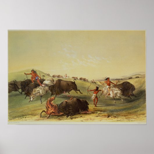 バッファロー狩り ポスター (正面)