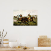 バッファロー狩りin the USA ポスター (キッチン)