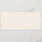 バッファロー秋の葉の結婚Bison Scriptのメニュー メニュー (裏面)