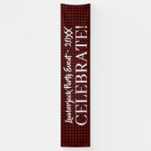 バッファロー素朴プレイドのカス祝タマイズイベント 横断幕 (縦)