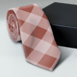 バッファロー素朴プレイド – シンプルソフトレッド ネクタイ<br><div class="desc">白い水牛の基本の格子柄で農家の色魅力的を付けた。背景色を変更できる。</div>