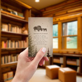 バッファロー素朴ベビーシャワサボテン予約リクエスト エンクロージャーカード