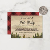 バッファロー素朴ワイルドワンブックのベビーをチェック ノートカード (正面/裏面インサイチュ)