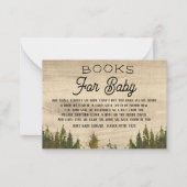 バッファロー素朴ワイルドワンブックのベビーをチェック ノートカード (正面)