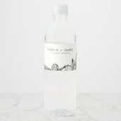 バッファロー結婚スカイライン ペットボトルラベル (正面)