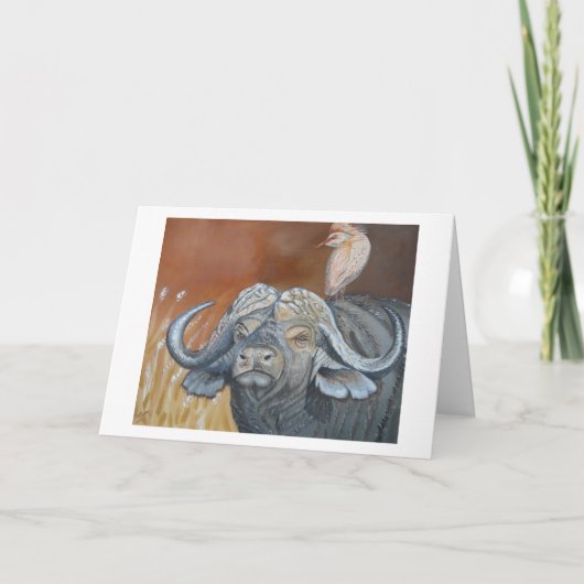 バッファロー誕生日カード カード (正面)