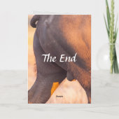 バッファロー2カードの両ユーモアのある端 カード (裏面)