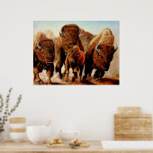 バッファロー「オン」 ポスター (キッチン)