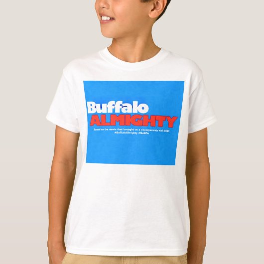バッファロー・オールマイティ Tシャツ (正面)