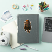 バッファロー カットアウト ステッカー シール (iPadカバー)