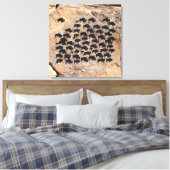 バッファロー キャンバスプリント (インサイチュ (寝室))