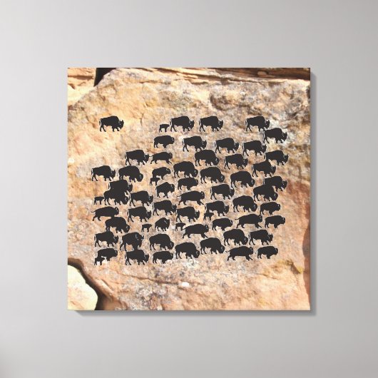 バッファロー キャンバスプリント (正面)