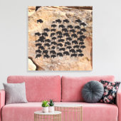 バッファロー キャンバスプリント (インサイチュ (リビング))