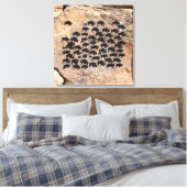 バッファロー キャンバスプリント (インサイチュ (寝室))